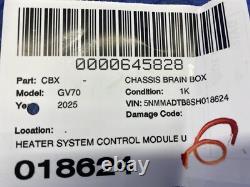 2025 Genesis Gv70 Heater System Control Module Unit 97255-ar400 Oem