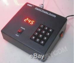 3 Digit Take A Number System, Queue Management System, 4 High Digits