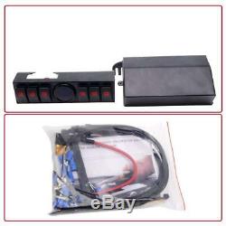 6 Rocker Switch Electronic Relay System Module Control Box Kit Fit Jeep JK JKU