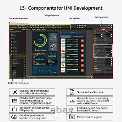 7.0 Inch HMI TFT LCD Module With Touch Screen For Control System