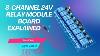 8 Channel 24v Relay Module Board Explained High Power Switching For Arduino U0026 Automation