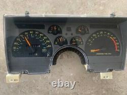 90 91 92 Chevy Camaro 110MPH Speedometer Cluster Gauge Dash 43k OEM 25088982