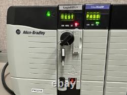 ALLEN BRADLEY CONTROLLOGIX SYSTEMS 7-SLOT CHASSIS with PSU & MODULES (1756)
