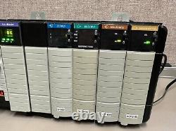 ALLEN BRADLEY CONTROLLOGIX SYSTEMS 7-SLOT CHASSIS with PSU & MODULES (1756)