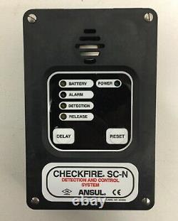 Ansul Fire Protection Checkfire Nitrogen System Control Module 423504 For Sc-n