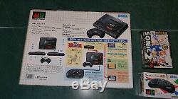 Asian Mega Drive console MD1 PAL-1 Plus boxed games, controller, module V. G. C