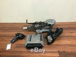 Audi Q7 Oem Front Engine Motor Computer Dme Set Immobilizer 2007 2008 2009