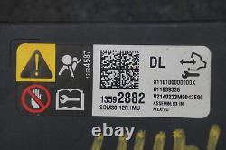 Bag Restraint System Control Module 13592882 Oem Chevrolet Corvette C7 2014