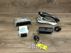 Bmw Oem E53 X5 Dme Engine Motor Computer Set With Key 3.0l V6 2001-2006