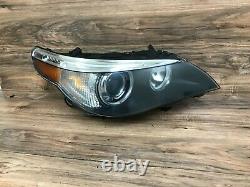 Bmw Oem E60 E61 525 530 545 550 M5 Front Right Side Xenon Headlight 2004-2007 4