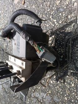 Bosch Abs System Control Module With Brake Lines. Off A Mustang