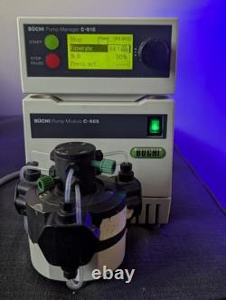 Buchi Pump Module C-605 And Control Module C-615 Sepacore Chromatography System