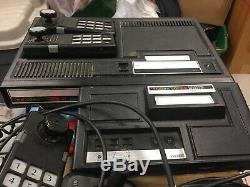 COLECOVISION CONSOLE With EXPANSION MODULE #1 BUNDLE, CONTROLLERS, GAMES FAST SHIP
