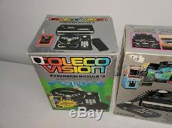 ColecoVision Console Expansion Module 1, 2 Action Controller All Complete in Box