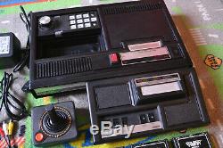 ColecoVision Console Modded WithAtari expansion Module1 2 Controllers 4 Games PS