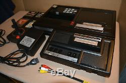 ColecoVision Console Modded WithAtari expansion Module1 2 Controllers 4 Games PS