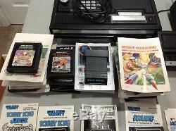 ColecoVision Console System Bundle 19 Games, Controllers, Expansion Module Atari