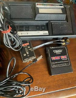 ColecoVision Console expansion Module1 + 2 Controllers 1 Game Tested