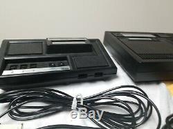ColecoVision Console with Atari 2600 Expansion Module and controllers