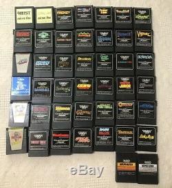 Colecovision Game Lot System 59 Games, Expansion Module, Controllers