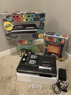 Colecovision Lot with Expansion Modules, Roller Controller and 24 games