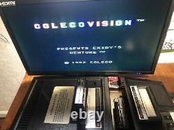 Colecovision Video Game System Console plus Expansion Module #1 Plus Controllers