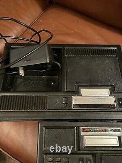 Colecovision game console & Expansion Module 29 Games 5 Controllers Read Desc