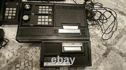 Colecovsion with Atari module, roller controller + 4 controllers and games +more