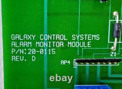 GALAXY CONTROL Systems Alarm Monitor Module 20-0115 Rev. D