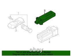 Genuine Tire Pressure Monitoring System (TPMS) Control Module 36-10-6-881-433