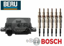 Glow Plug Control Unit Module & Glow Plugs BMW E46 330d, Cd BERUBOSCH