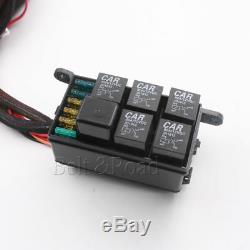 Jeep JK 4 Rocker Switch Kit Electronic 6 Relay System Module Wire Group Control