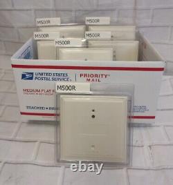 Lot Of 6 NEW SYSTEM SENSOR M500R ADDRESSABLE RELAY CONTROL MODULE, Ivory Cover