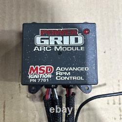 MSD Power Grid System Rev Limiter Advanced RPM Control Module Universal #7761