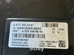 Mercedes Benz Oem W204 C250 1.8l Engine Motor Dme Computer Ecu Ecm 2012-2015
