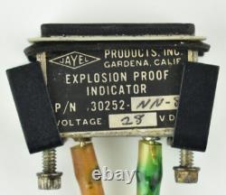 NASA Apollo Command Module Spacecraft CautionWarning StatusLight Flight Hardware