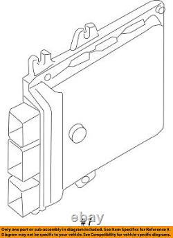 NISSAN OEM Ignition System-ECM PCM ECU Engine Control Module Computer 237036KA0A