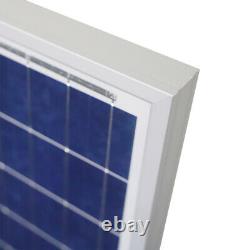 NewPowa High Quality 2pcs 100W 12V Poly Solar Panel 200 Watts Module With 3FT Wire