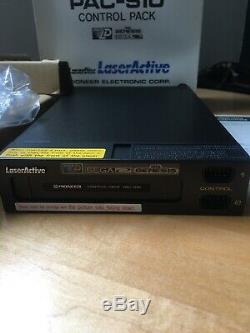 Pioneer Laseractive Sega Genesis CD Control Pack PAC-S10 Module Untested Nice