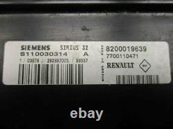 RENAULT CLIO II (BB0/1/2, CB0/1/2) 1.4 Steuergerät 7700110471 8200019639