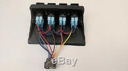 S-Tech 4 Switch System with Relay Center Green Dual LED 09-18 Jeep Wrangler JK
