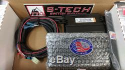 S-Tech 4 Switch System with Relay Center Red Dual LED 09-18 Jeep Wrangler JK