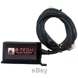 S-Tech 4 Switch System with Relay Center Red Kit for 2018 Jeep Wrangler JL