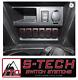 S-tech 6 Switch System With Relay Center Red Dual Led 2014-2018 Toyota 4runner