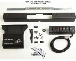 SPOD 6 Switch Module & Source System Mounting Bracket 97-02 Jeep Wrangler TJ