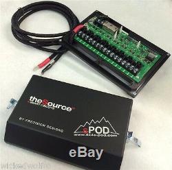 SPOD 8 Circuit SE System with Touchscreen Module 07-17 Jeep Wrangler JK Unlimited