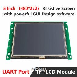 STONE 5 HMI TFT LCD Module for Automation Control System Round Lcd Display