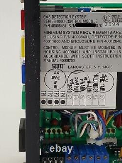 Scott 9000 Gas Detection System Control Module 40008484 D/C 2594