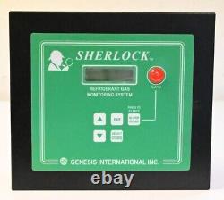 Sherlock Refrigerant Gas Monitoring System 102 Alarm Control Module Panel