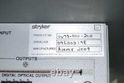 Stryker Surgical System Audio Video Control Module 0678-000-210 T4-c3